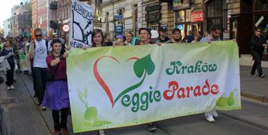 Relacja z Veggie Parade w Krakowie